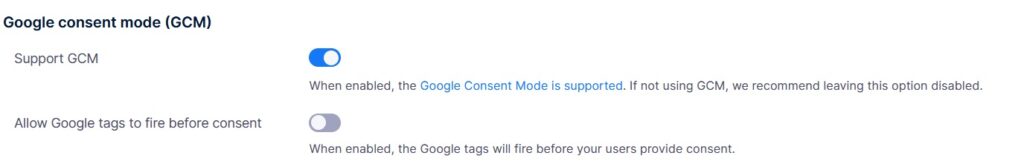 Google Consent Mode V2 and CookieYes